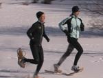 Snowshoeing with Erin Ward